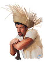 Load image into Gallery viewer, Bad Bunny "Painted" T-Shirt
